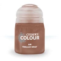 Citadel Airbrush Paint: Thallax Gold (24ml) - Citadel Paint Pots - Citadel Paints card