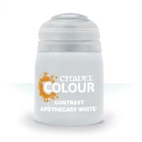 Citadel Contrast Paint: Apothecary White (18ml) - Citadel Paint Pots - Citadel Paints card