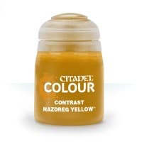 Citadel Contrast Paint: Nazdreg Yellow (18ml) - Citadel Paint Pots - Citadel Paints card