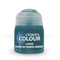 Citadel Layer Paint: Layer:Sons Of Horus Green (12ml) - Citadel Paint Pots - Citadel Paints card