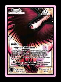 Rorroh, Beautiful Nightmare - The Dimension that Disappeared - Exodus TCG card