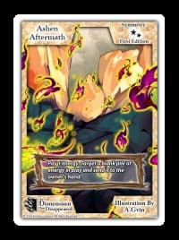 Ashen Aftermath - The Dimension that Disappeared - Exodus TCG card