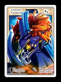 Crocoite Creation - The Dimension that Disappeared - Exodus TCG card