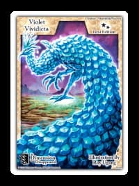Violet Vividicta - The Dimension that Disappeared - Exodus TCG card