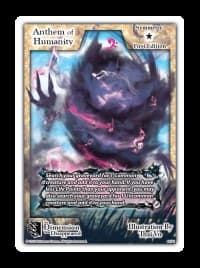 Anthem of Humanity - The Dimension that Disappeared - Exodus TCG card