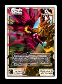 Chronic Collision - The Dimension that Disappeared - Exodus TCG card