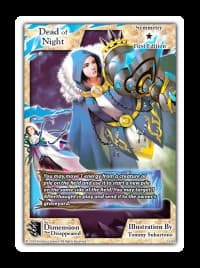 Dead of Night - The Dimension that Disappeared - Exodus TCG card