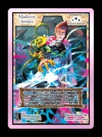 Madness Settles - The Dimension that Disappeared - Exodus TCG card