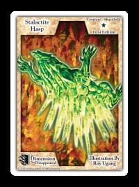 Stalactite Hasp - The Dimension that Disappeared - Exodus TCG card