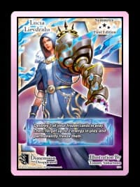 Lucia Lievdrahs - The Dimension that Disappeared - Exodus TCG card