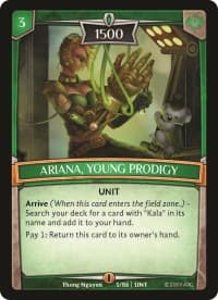 Ariana, Young Prodigy - Intro Decks - 2019 - Argent Saga TCG card