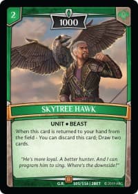 Skytree Hawk - Betrayal - Argent Saga TCG card