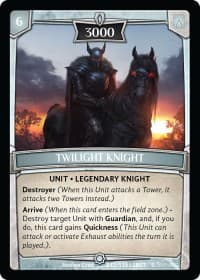 Twilight Knight - Betrayal - Argent Saga TCG card