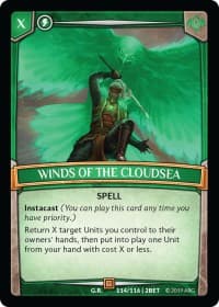 Winds of the Cloudsea - Betrayal - Argent Saga TCG card