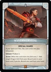 Wyvern Crystal - Betrayal - Argent Saga TCG card