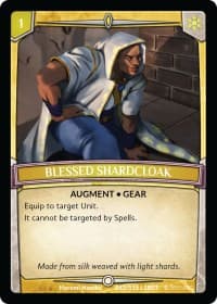 Blessed Shardcloak - Betrayal - Argent Saga TCG card