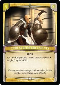 Corum Reinforcements - Betrayal - Argent Saga TCG card