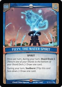 Fizzy, the Water Spirit - Intro Decks - 2019 - Argent Saga TCG card
