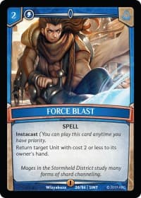 Force Blast - Intro Decks - 2019 - Argent Saga TCG card
