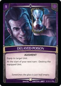 Delayed Poison - Betrayal - Argent Saga TCG card
