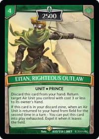 Eitan, Righteous Outlaw - Betrayal - Argent Saga TCG card
