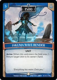 Iakuma Wave Bender - Betrayal - Argent Saga TCG card