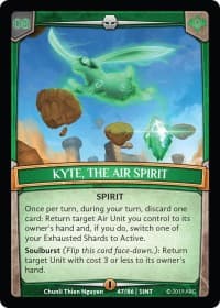 Kyte, the Air Spirit - Intro Decks - 2019 - Argent Saga TCG card