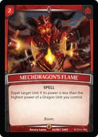 Mechdragon's Flame - Intro Decks - 2019 - Argent Saga TCG card