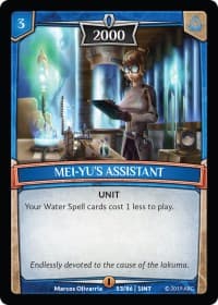 Mei-Yu's Assistant - Intro Decks - 2019 - Argent Saga TCG card