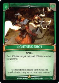 Lightning Shot - Betrayal - Argent Saga TCG card