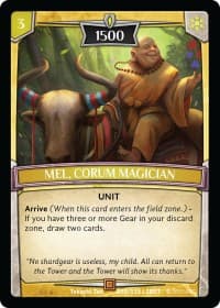 Mel, Corum Magician - Betrayal - Argent Saga TCG card
