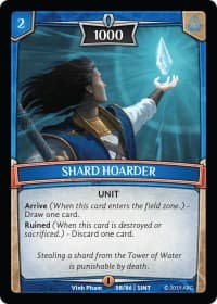 Shard Hoarder - Intro Decks - 2019 - Argent Saga TCG card