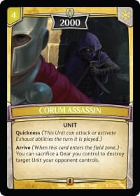 Corum Assassin - Intro Decks - 2019 - Argent Saga TCG card