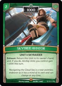 Skytree Aviator - Intro Decks - 2019 - Argent Saga TCG card