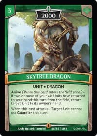 Skytree Dragon - Intro Decks - 2019 - Argent Saga TCG card