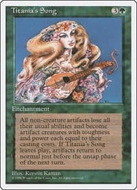 Titania's Song - Fourth Edition - Magic: The Gathering card