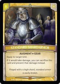 Standard Shardarmor - Intro Decks - 2019 - Argent Saga TCG card