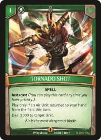 Tornado Shot - Intro Decks - 2019 - Argent Saga TCG card