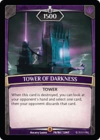 Tower of Darkness - Intro Decks - 2019 - Argent Saga TCG card