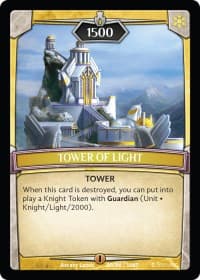 Tower of Light - Intro Decks - 2019 - Argent Saga TCG card