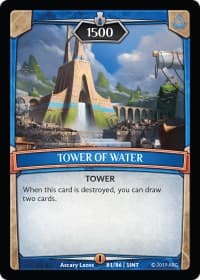 Tower of Water - Intro Decks - 2019 - Argent Saga TCG card