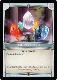 Argent Shard - Intro Decks - 2019 - Argent Saga TCG card