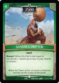 Sandsea Drifter - Betrayal - Argent Saga TCG card