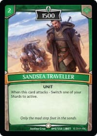 Sandsea Traveller - Betrayal - Argent Saga TCG card