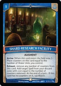 Shard Research Facility - Betrayal - Argent Saga TCG card