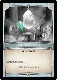 Argent Shard (Air) - Alpha Demo Intro Decks - Argent Saga TCG card