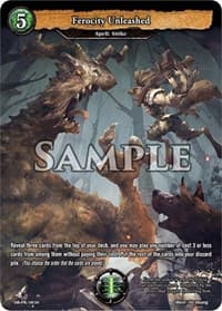 Ferocity Unleashed (Full Art) - PR Cards - Dragoborne card