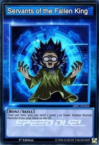 Servants of the Fallen King - Speed Duel: Scars of Battle - YuGiOh card