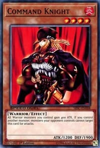 Command Knight - Speed Duel: Scars of Battle - YuGiOh card
