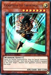 Gearfried the Swordmaster - Speed Duel: Scars of Battle - YuGiOh card